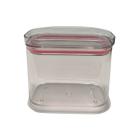 Pote Hermetico Retangular Empilhável Com Tampa 1000ml
