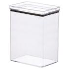 Pote Hermético Retangular Lumini Transparente 4200ml - Paramount