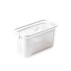 Pote Hermético Slim Multiuso Cozinha 1700ML Empilhavel Organizador