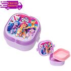 Pote Marmita Infantil 2 Compartimentos Menina 660ml - plasvale