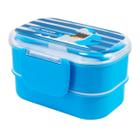 Pote Marmita Infantil Escolar Para Lanche 400 ML 2 Andares