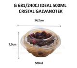 Pote Multiuso 500ml Galvanotek G681 com 240