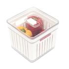 Pote Organizador Compacto P Com Cesto Transparente De 2,8l