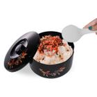 Pote P/ Arroz - Servir Gohan Arroz Japones Ohitsu Flor