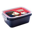 Pote Para Alimento Tipo Marmita Para Passeio / Escola Com Trava de Segurança Marvel Disney 850ml - Plasútil