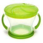 Pote Para Biscoito Bolacha Frutas Snack Infantil Munchkin Verde