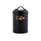 Pote Para Café De Aço Inoxidável Com Tampa Estilo Retrô