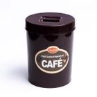 Pote Para Guardar Cafe Redondo Plastico