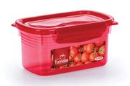 Pote para Tomate Retangular com Tampa Trava 850ml