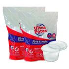 Pote Plastico Descartavel Redondo C/Tampa 250Ml C/50 Ultra