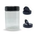 Pote Plastico Redondo 250ml Para Tempero Tampa Dosadora 10un