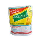 Pote Plastico Rioplastic com Tampa 250ml Caixa com 500 unidades