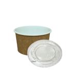 Pote Polipapel 220Ml Kraft + Tampa 40Un