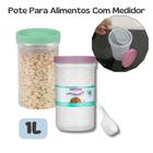 Pote Porta Mantimentos 1L Arroz Feijão Cereal Café Sanremo