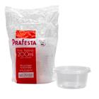 Pote Red. 200 Ml com Tampa 24 Unds Freezer e Micro-ondas - PRAFESTA