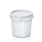 Pote Redondo com Lacre Bolo No Pote Descartável 220ml Com 100 unidades WS Plastico