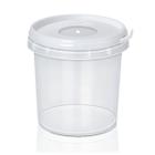 Pote Redondo Com Lacre Tempero  Bolo no Pote 220 Ml 100 unid