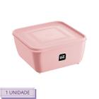 Pote Rosa Quadrado C Tampa Premium UZ 1,5L