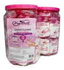 Pote - Sapatilhas Com Creme Emoliente 50 Pares Kit Pedicure