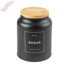 Pote Sugar 1,5L capacidade com Tampa de Bambu Linha Sense Lançamento Ou