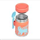 Pote Térmico Com Garfolher Grapefruit Kids 414Ml Stanley