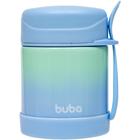 Pote Térmico Degradê com Talher Azul 320ml Buba 17241