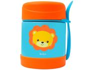 Pote Térmico Infantil Buba Animal Fun Leão - 320ml com Colher