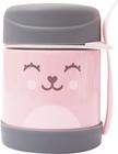 Pote Térmico Inox c/ Colher Gumy 320ml - Rosa - Buba - Buba Baby