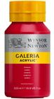 Pote Tinta Acrílica Galeria 500ml Winsor & Newton Crimson 203