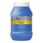 Pote Tinta Acrílica Galeria Winsor & Newton 1 L Cerulean Blue Hue