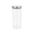 Pote vidro com tampa inox - 950 ml - Oikos