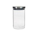 Pote Vidro Redondo Hermetico Inox Wincy 850ml