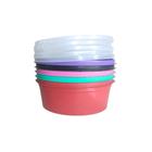 Potes C/tampa Multiuso Color Oval Cozinha 1000ml Kit 5 Peças