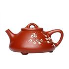 Potes de chá de barro roxo Bule cru Ore Dahongpao Plum Blossom Stone Scoop Kettle Kettles Handmade Boutique Tea Set Bules