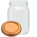 Potes de Vidro 267ml Geleia Conserva Doce Pimenta Com Tampa 10 Unidades