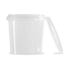 Potes Redondo Bolo No Pote Lacre Plástico 220Ml - 10 Und - Sert Plast