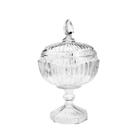 Potiche Decorativo c/Pé Cristal de Chumbo Elisabeth 7492 Lyor