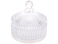 Potiche Decorativo de Cristal 15,5cm Lyor - Carrossel