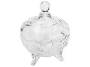 Potiche Decorativo de Cristal 17,5cm Lyor Fruit