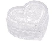 Potiche Decorativo de Cristal 5,4cm Lyor Coração