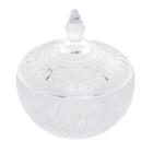 Potiche decorativo em cristal de chumbo Queen 11x12cm - Wolff