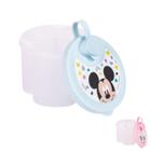 Potinho Dosador de Leite em Pó Disney Mickey Minnie com Marcadores e Divisórias 800 ml Plasútil