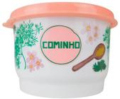 Potinho Tempero 140ml Cominho Floral Tupperware