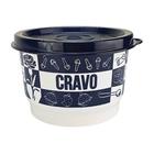 Potinhos de temperos pb cravo pop box da tupperware