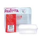 Potinhos Para Marmita Descartavel Tampa Com Lacre 350ml 20u - Embanet Comercio De Embalagens