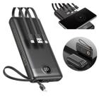 Power Bank Kaidi 955 10000 Mah Portátil Na Cor Preto - Blackwatch