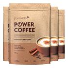 Power Coffee Cappuccino 4 X 180g Puravida