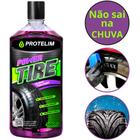 Power Tire 500ml - Pneu Pretinho Brilho Durável Protelim