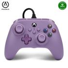 PowerA Nano Enhanced Wired Controller para Xbox Series XS - Lilac, portátil, compacto, gamepad, controlador de videogame com fio, controlador de jogos, funciona com Xbox One e Windows 10/11