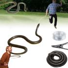 Prank Snake BIXMK Snake Prank para golfe com corda e clipe de 1,2 m